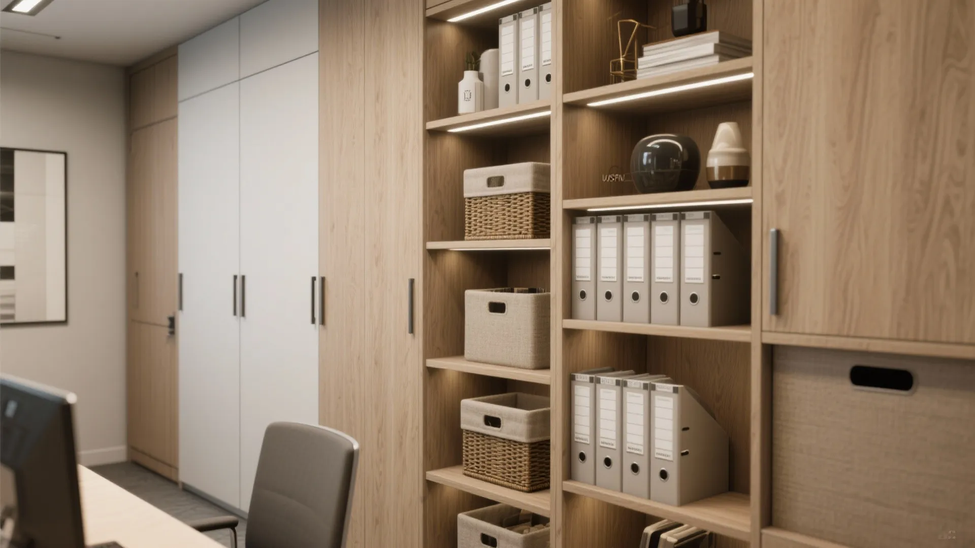 4. Vertical Storage and Built-ins