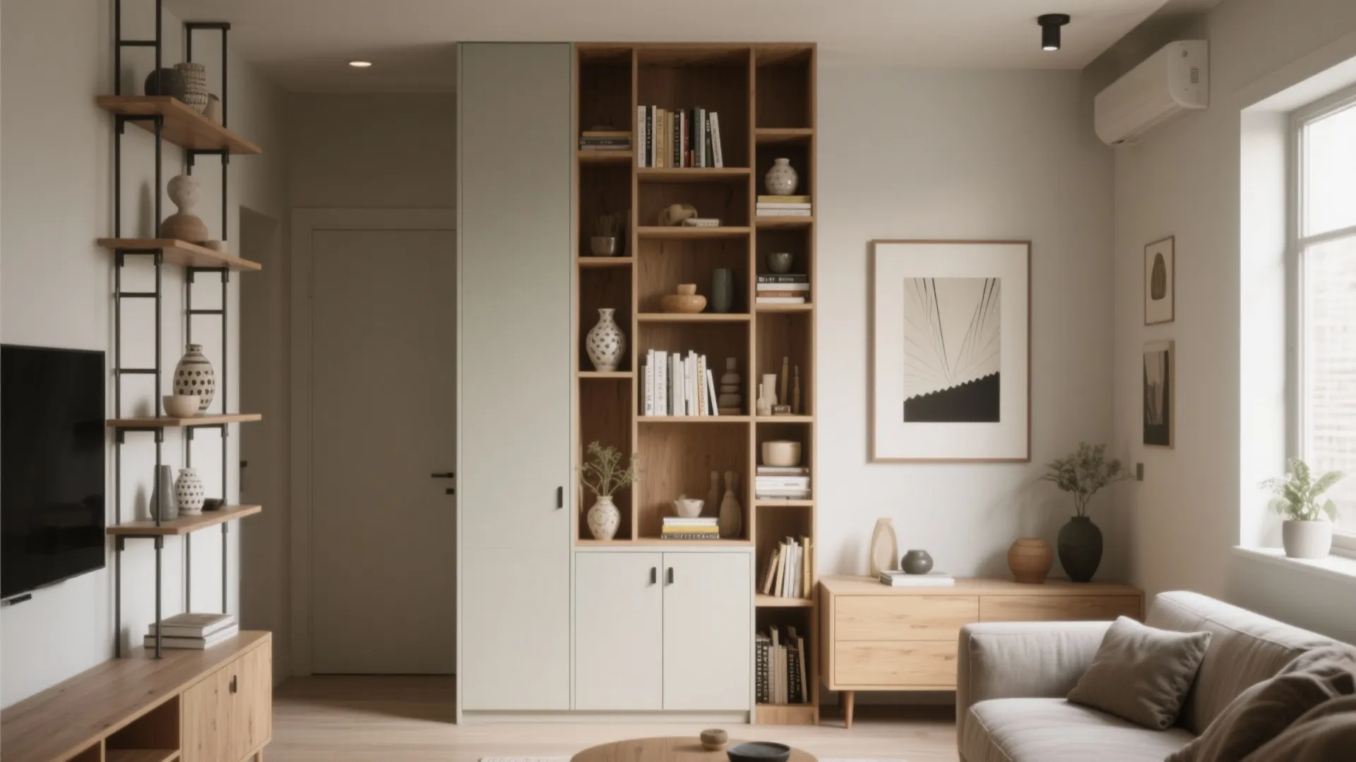 Vertical storage and slimline units