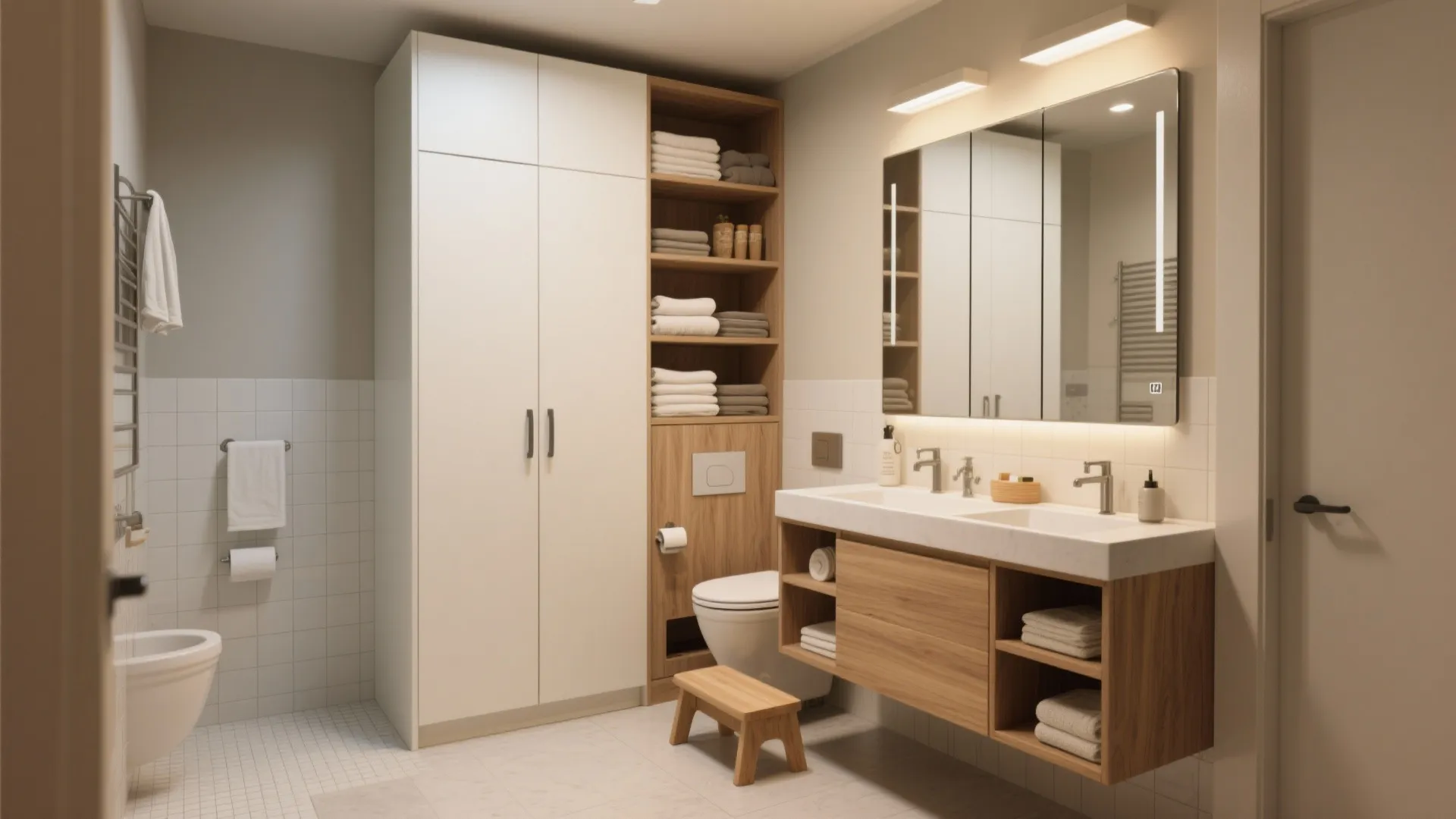 5. Compact Layouts: Vertical Storage and Nooks