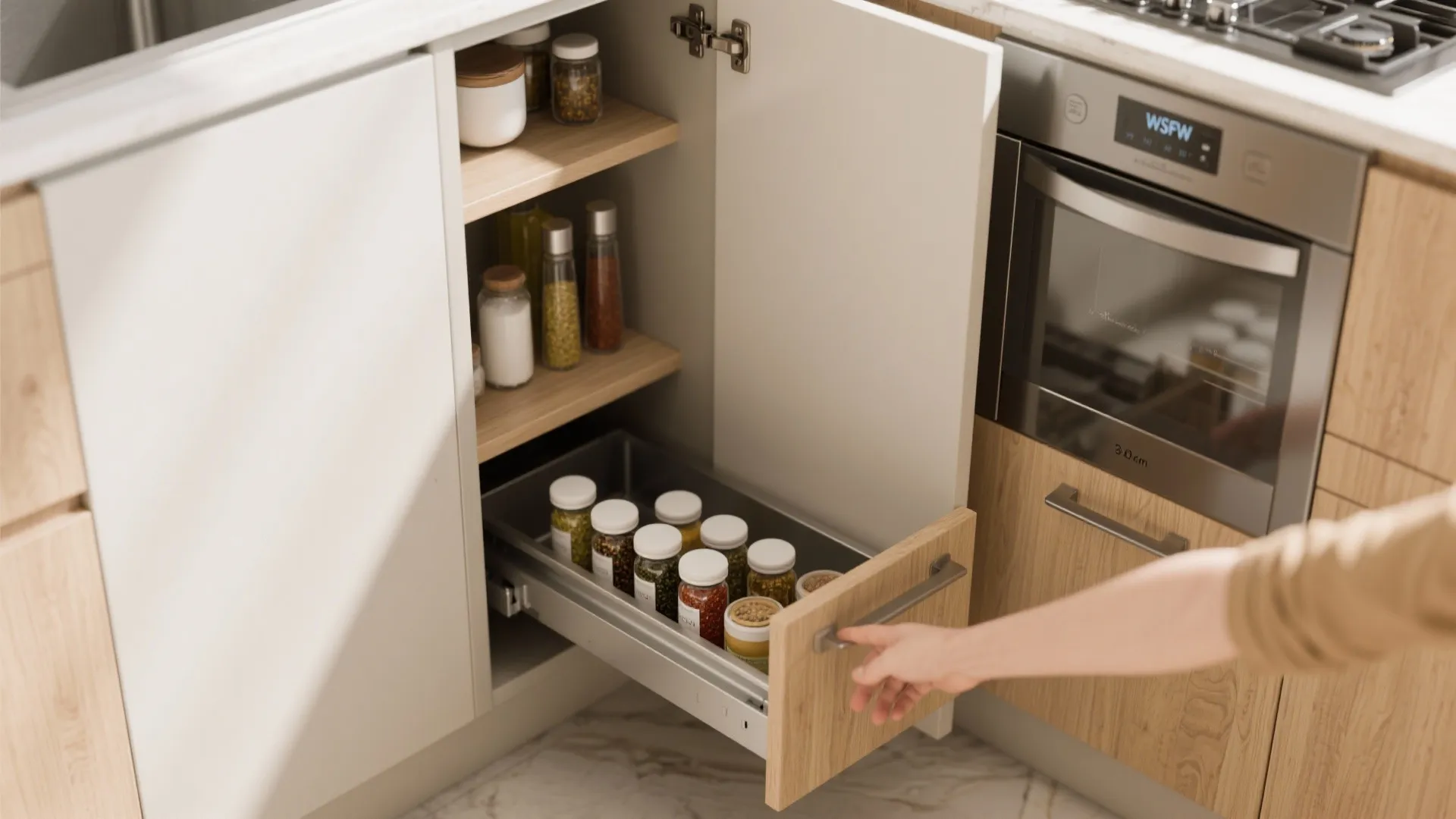 3. Pocket Pantry and Vertical Storage