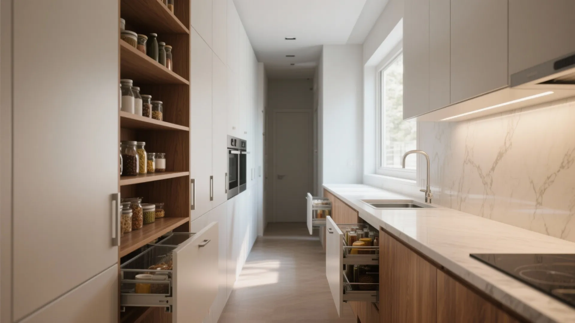 1. Embrace tall, slim vertical storage