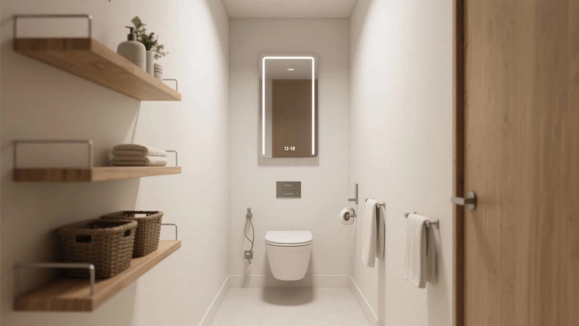 Minimalist Vertical Storage