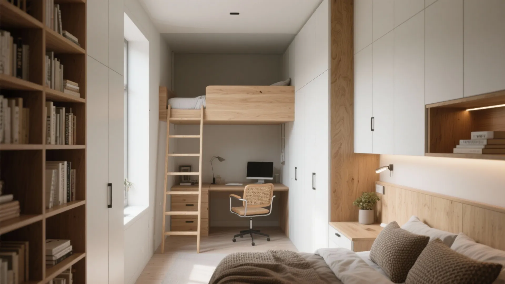 Think Vertical: Tall Storage & Loft Solutions