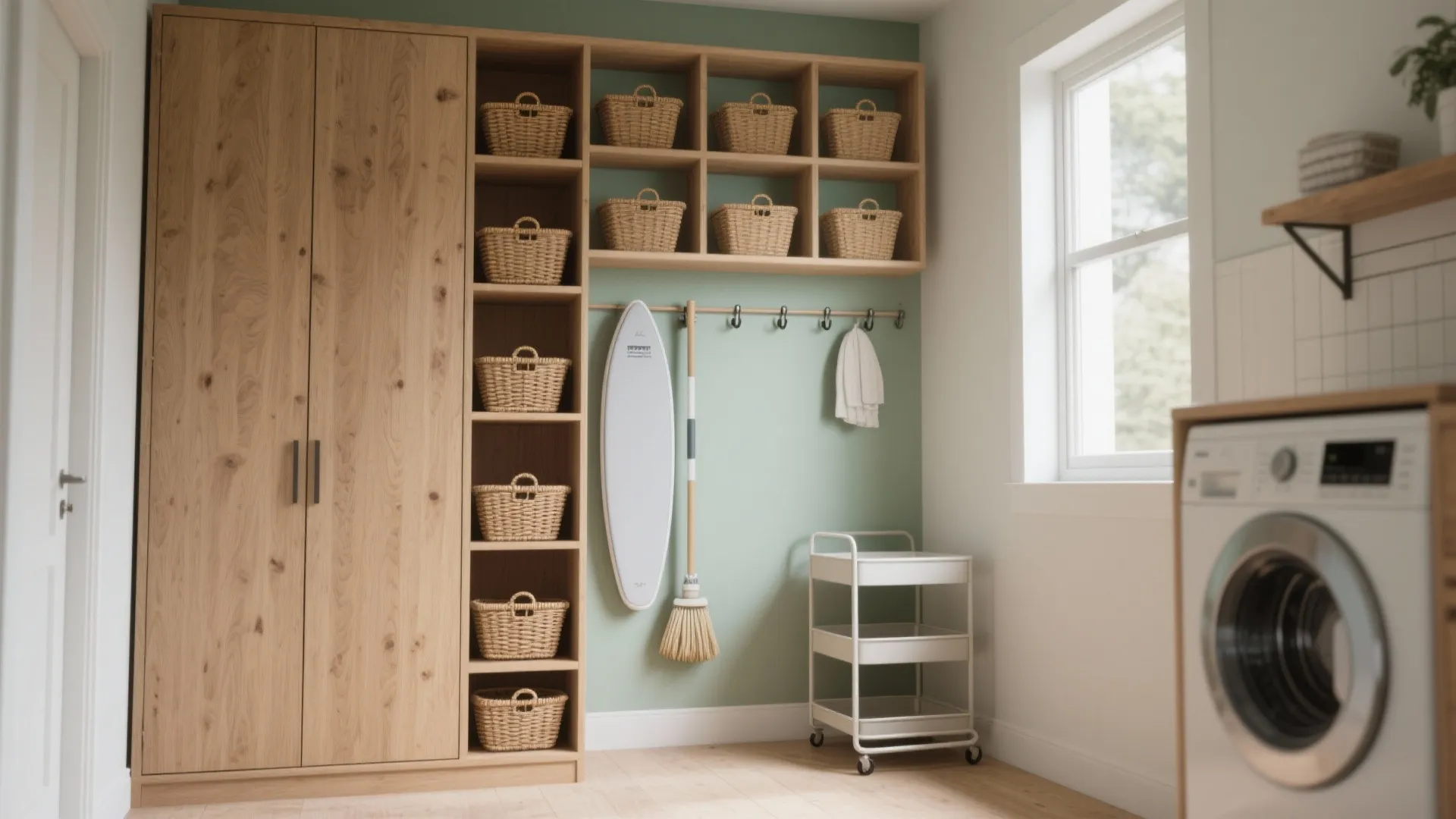 1. Vertical storage: go up, not out