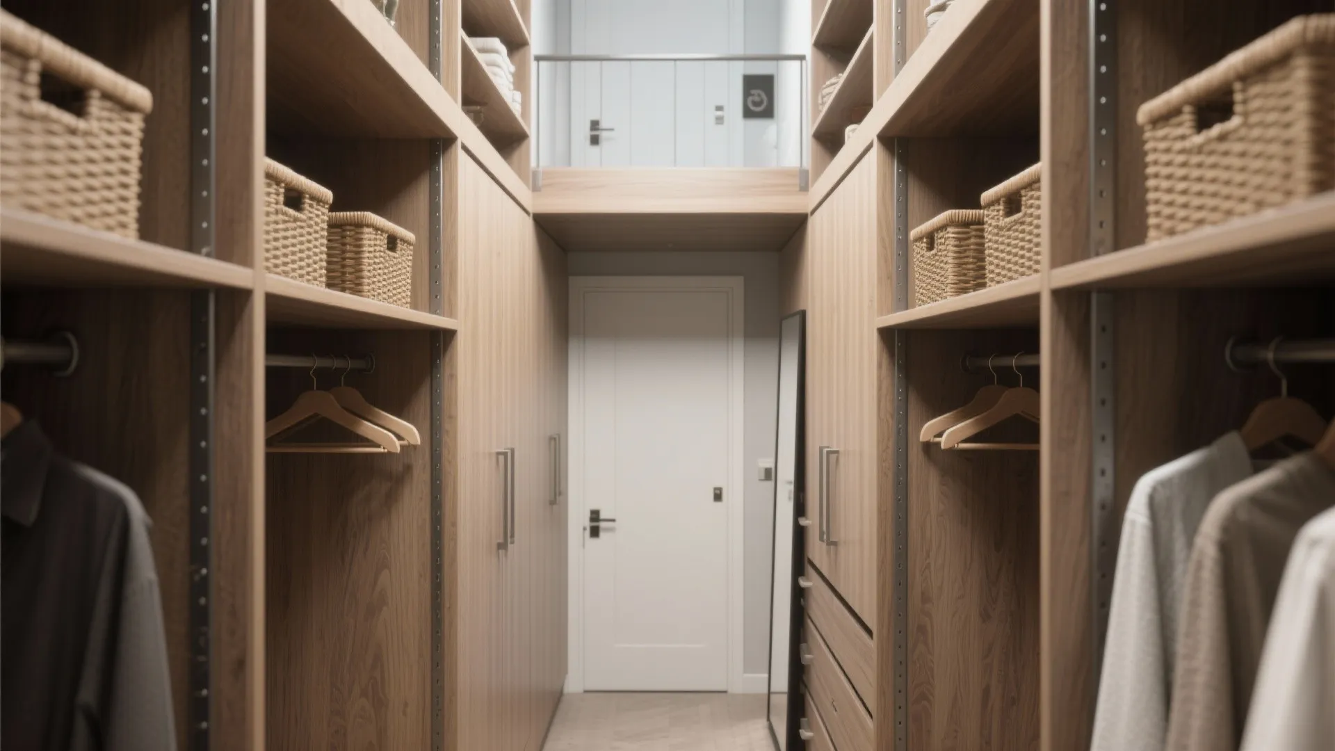 3. Vertical storage and slim cabinetry