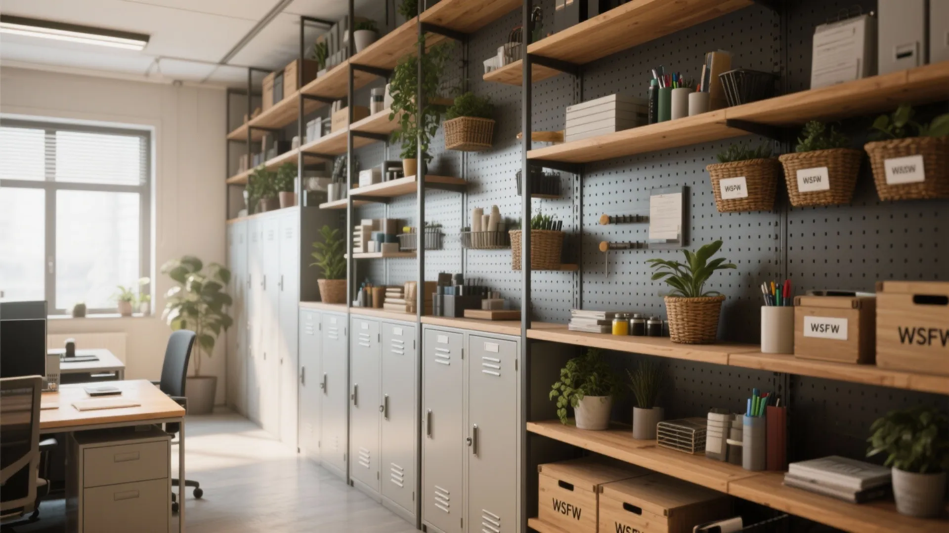 4. Vertical thinking: storage goes up, not out