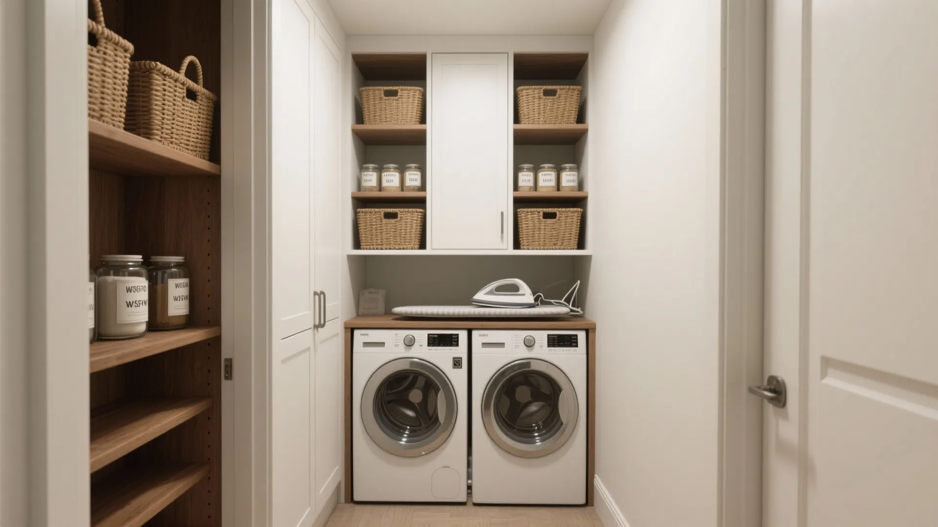 1. Lean vertical storage: use the height, not the floor