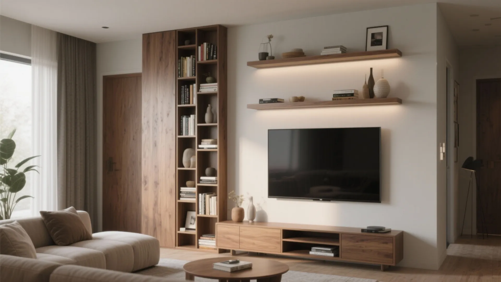 4. Use verticality — stack or lean