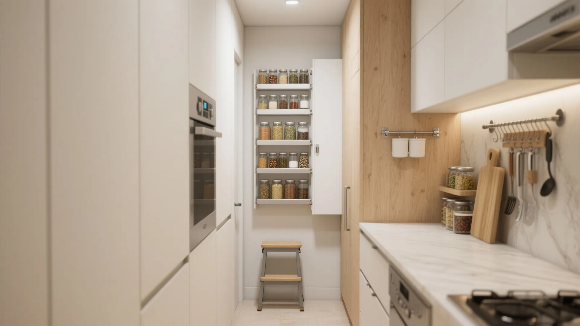 1. Vertical storage: think up, not out