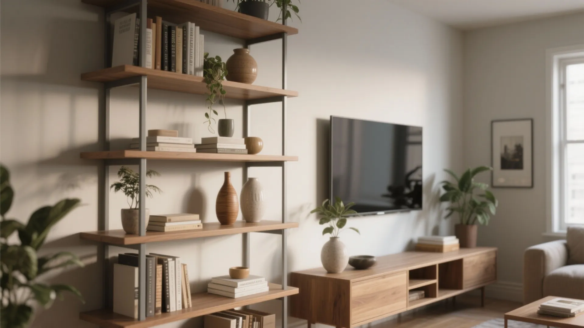 4. Create vertical storage and focal points