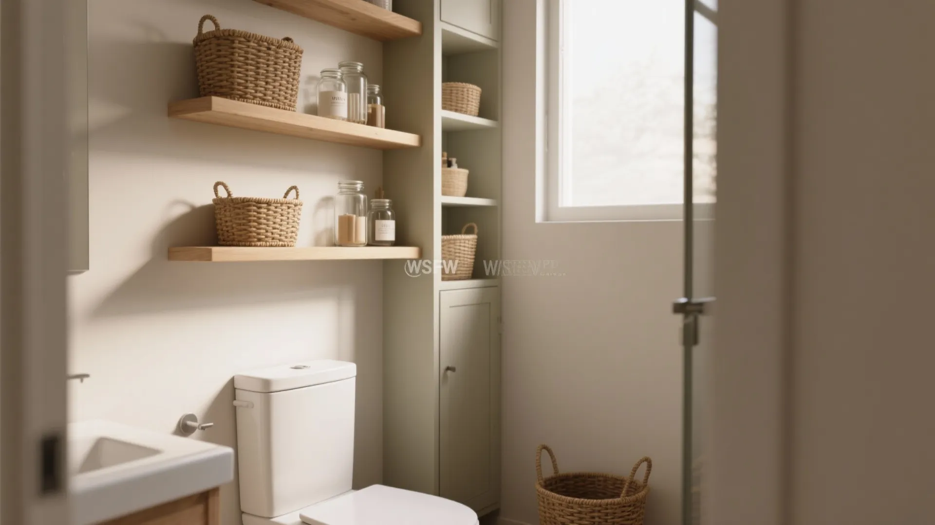 Vertical storage that breathes