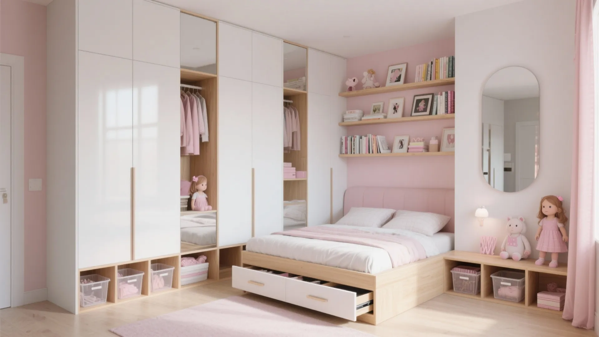 Vertical Storage + Under-bed Magic