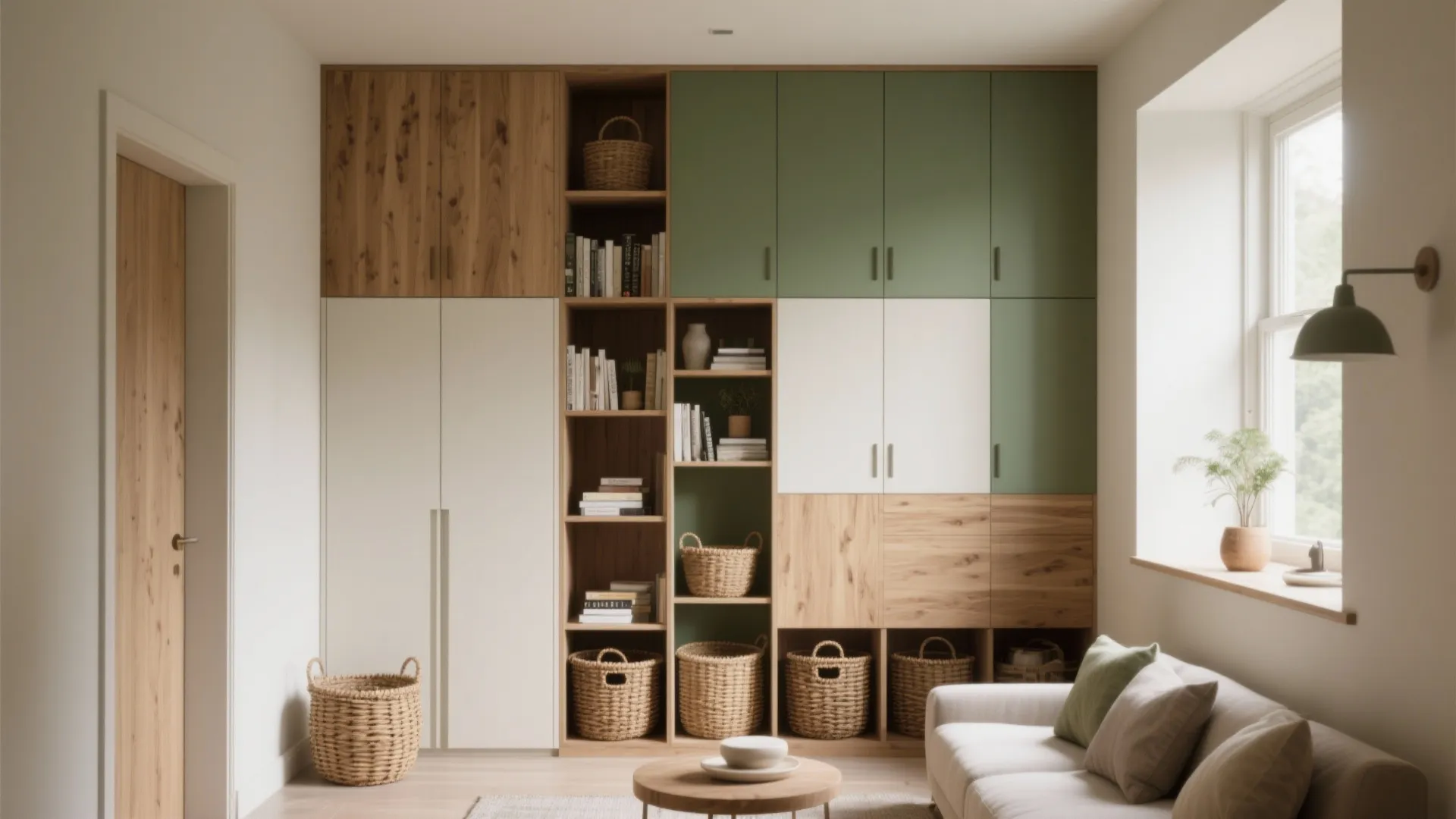 2. Use vertical storage as the main act