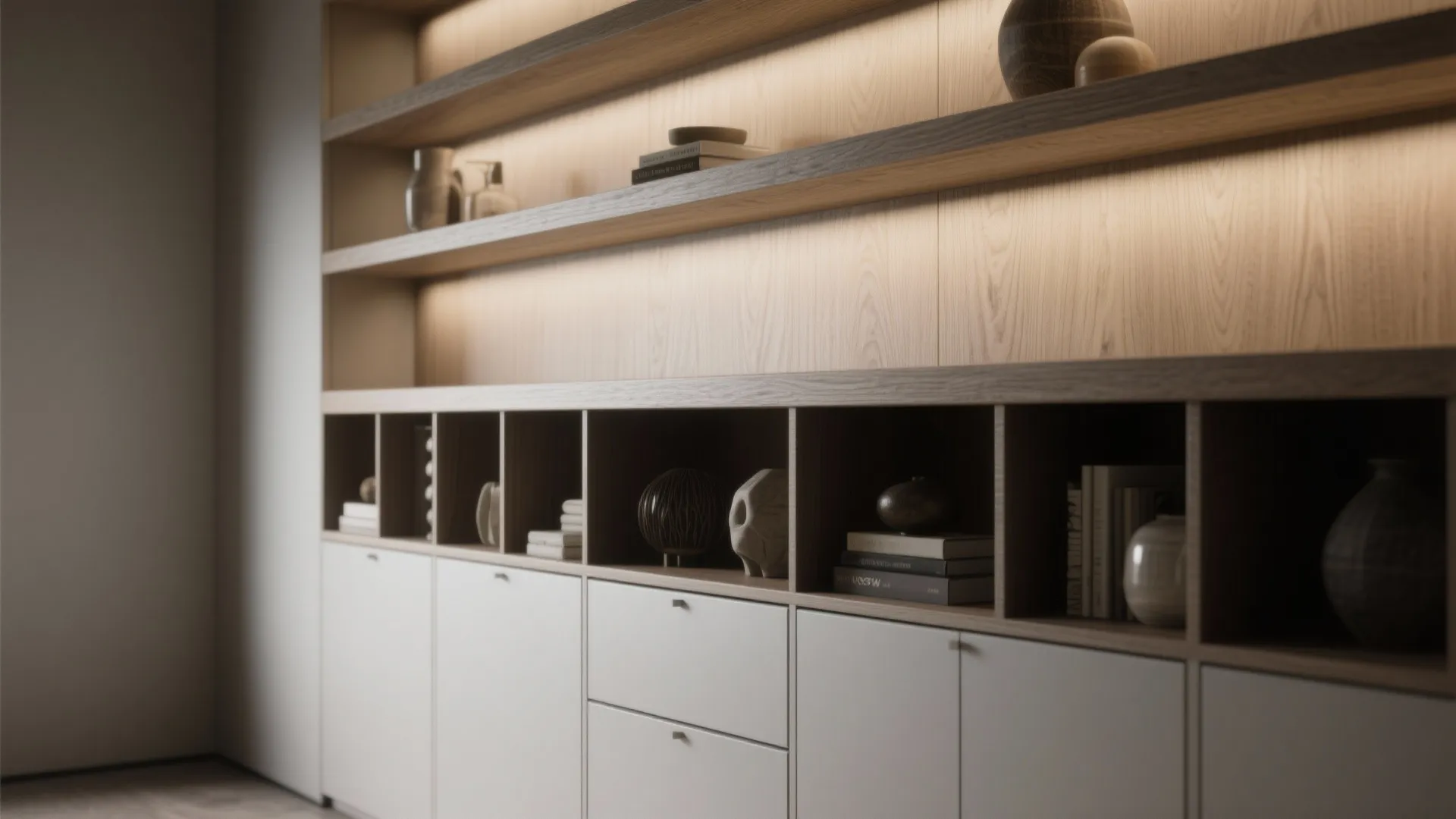3. Vertical Storage and Hidden Cubbies