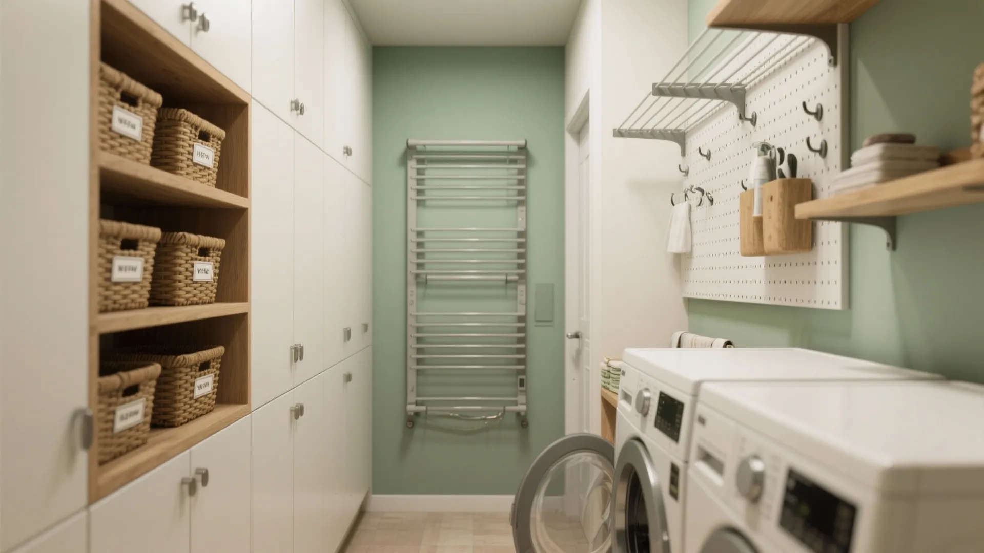 3. Vertical Storage and Drying