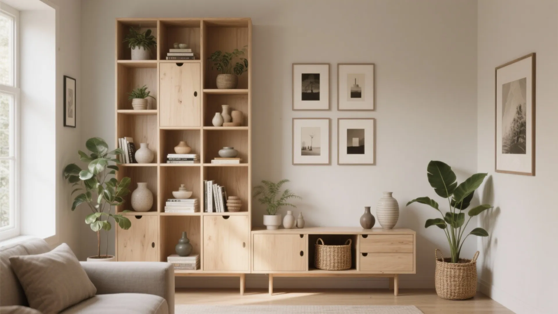 2. Vertical storage and display