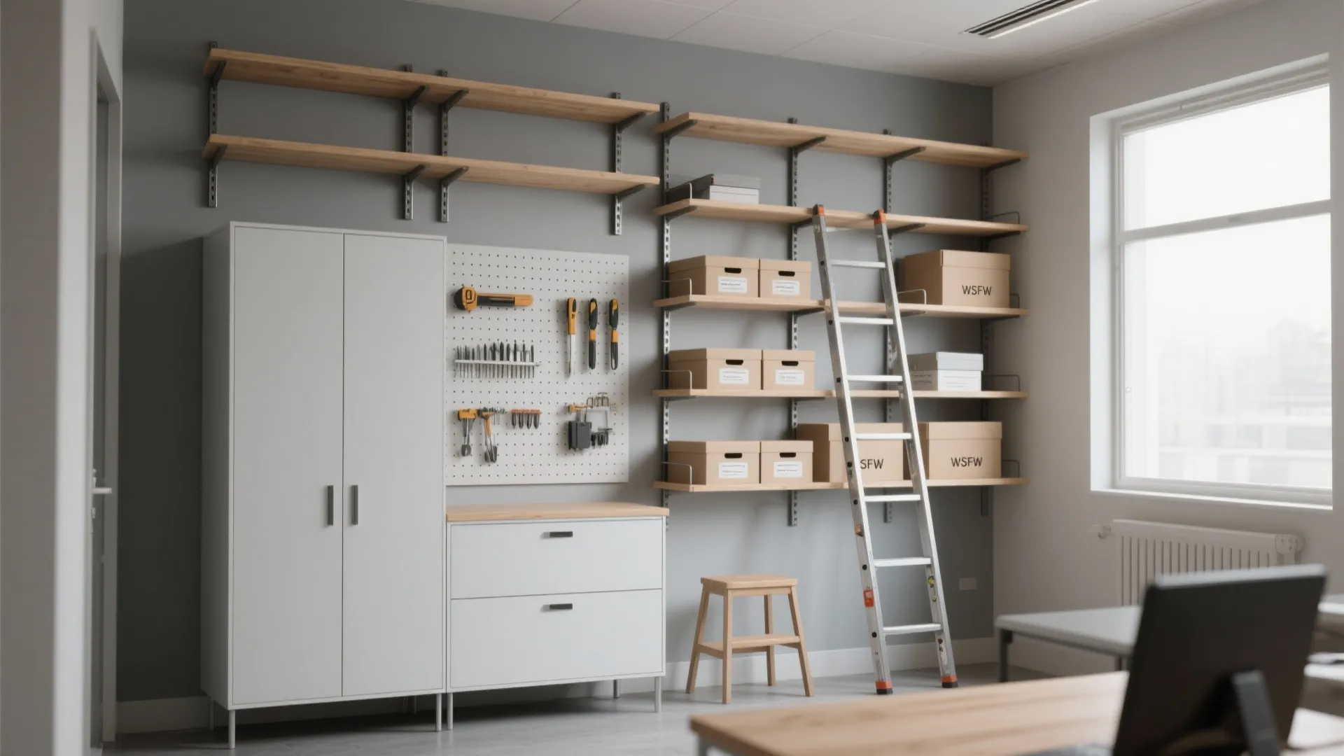 3. Vertical Storage That Reaches Up