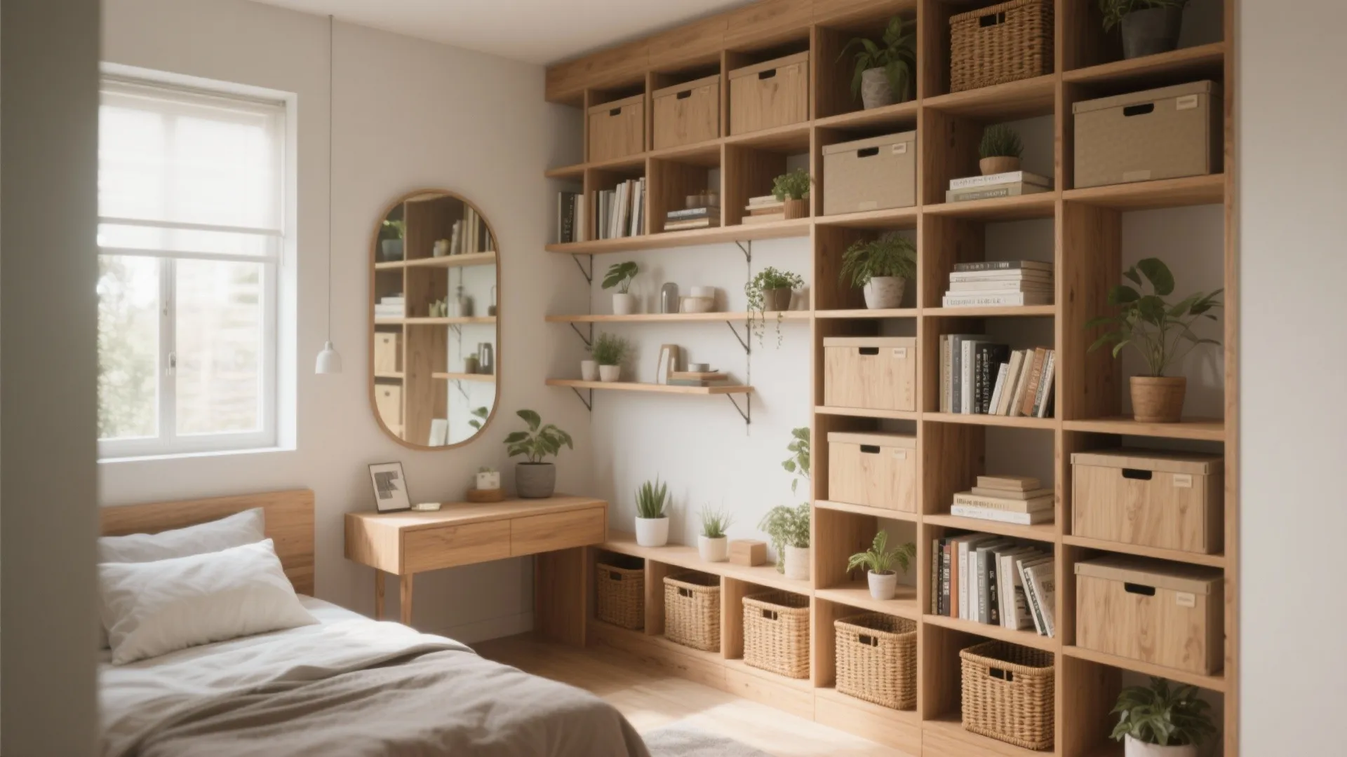 2. Build up, not out with vertical storage