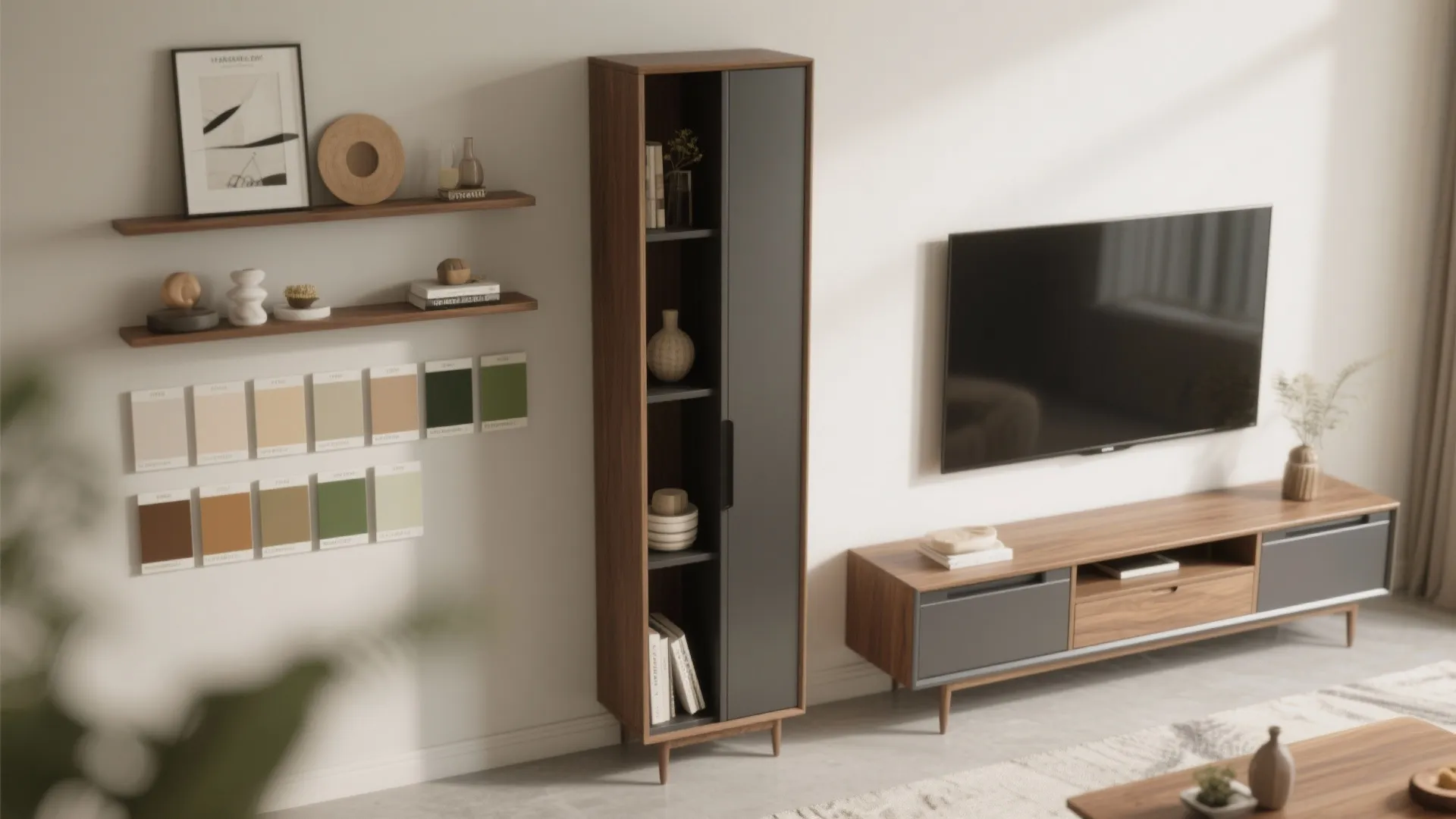 4. Prioritize vertical storage and slimlines