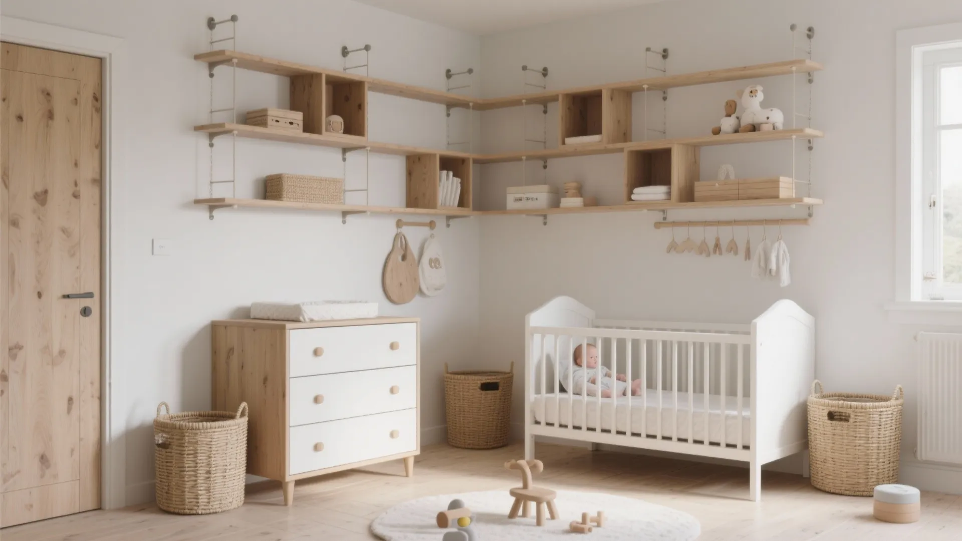 Vertical storage that grows with your child