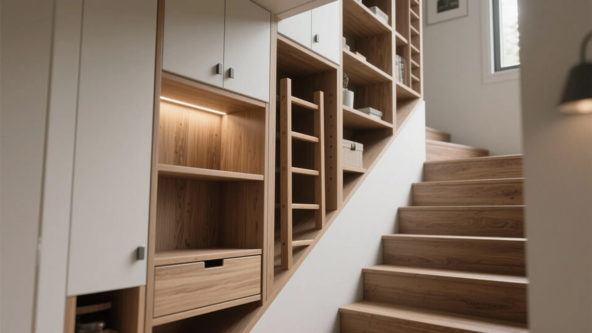 3. Vertical Storage & Hidden Nooks