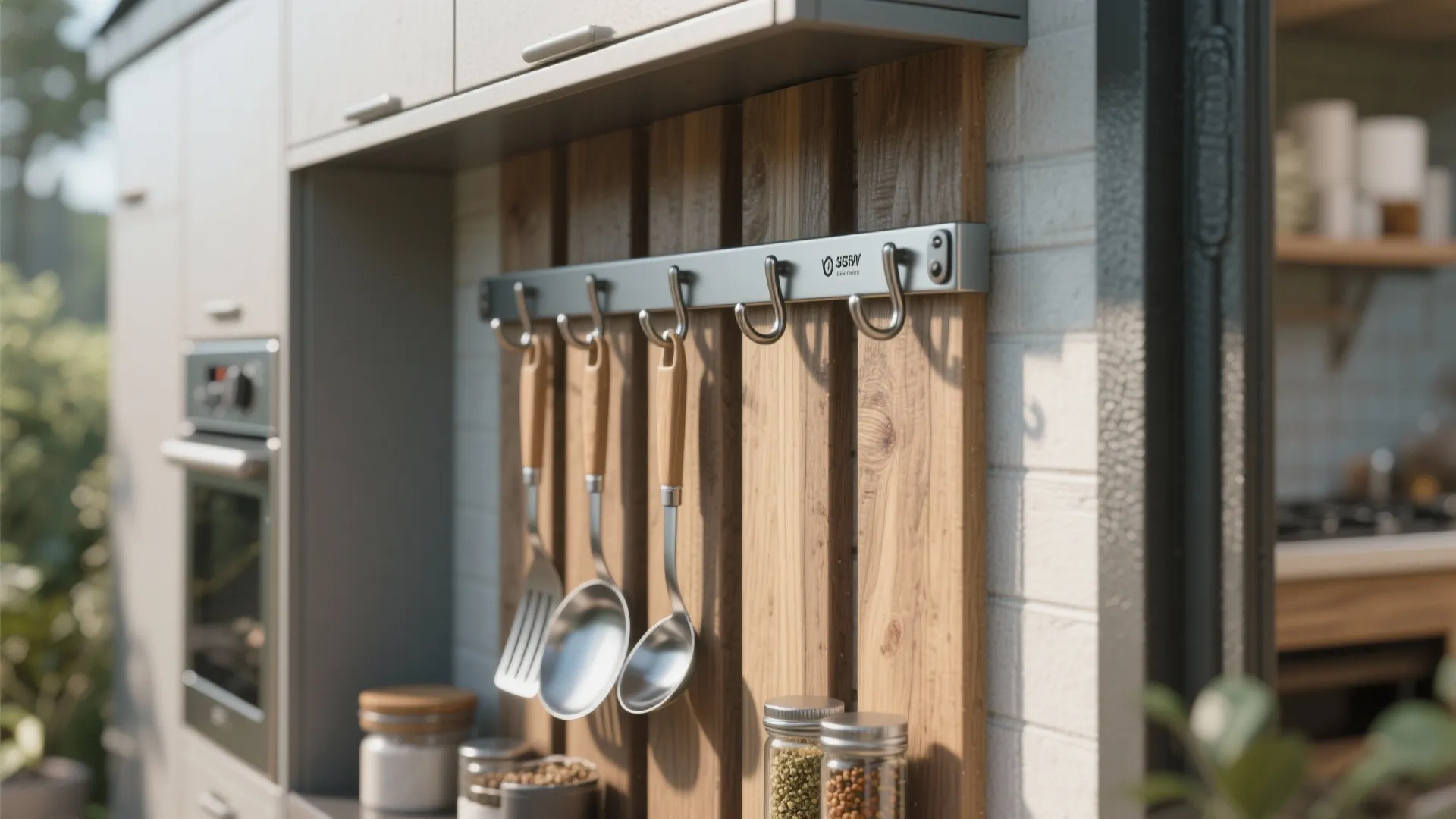 4. Vertical storage and utilities: think up, not out