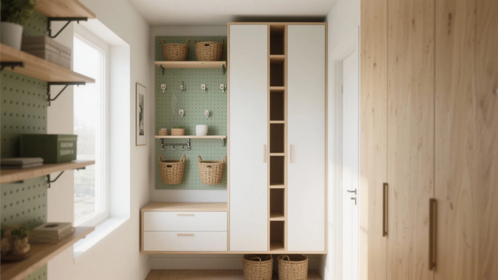 2. Think up: vertical storage and wall systems