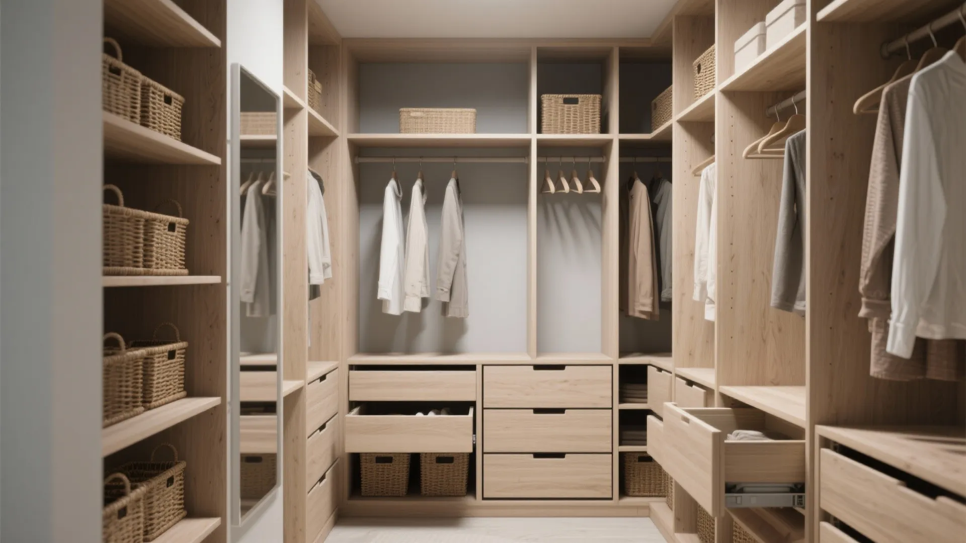 2. Go Vertical with Slim PAX-style Storage