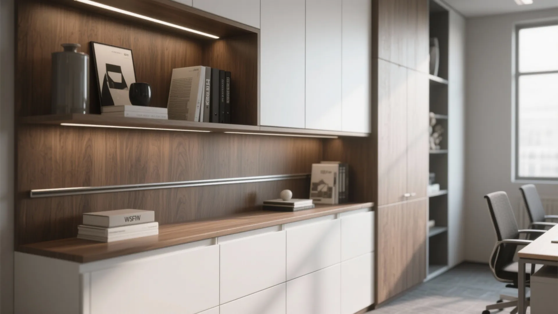 4. Go vertical: storage and display upwards