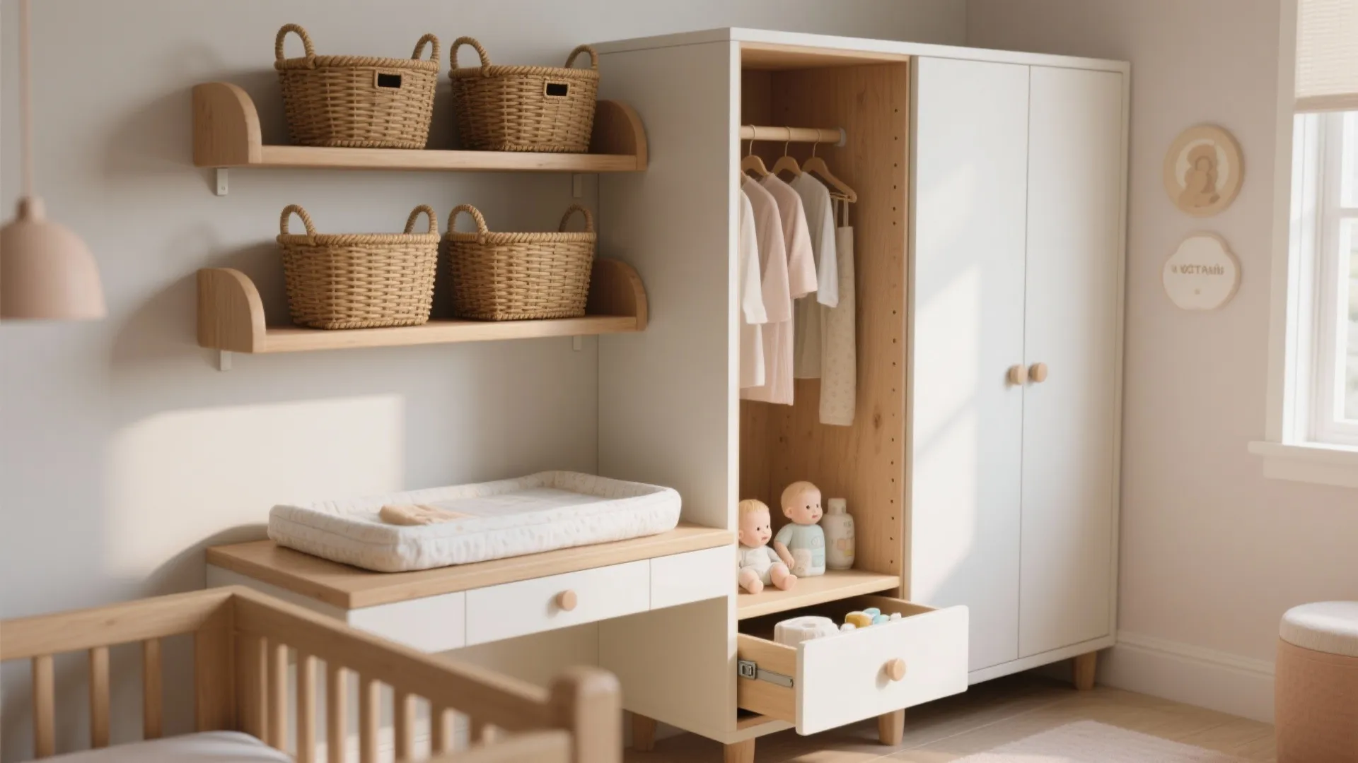 1. Vertical storage: stack, hang, and tuck away