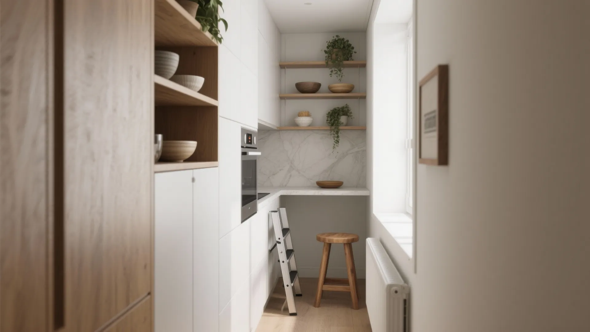 1. Go Vertical: Storage That Climbs