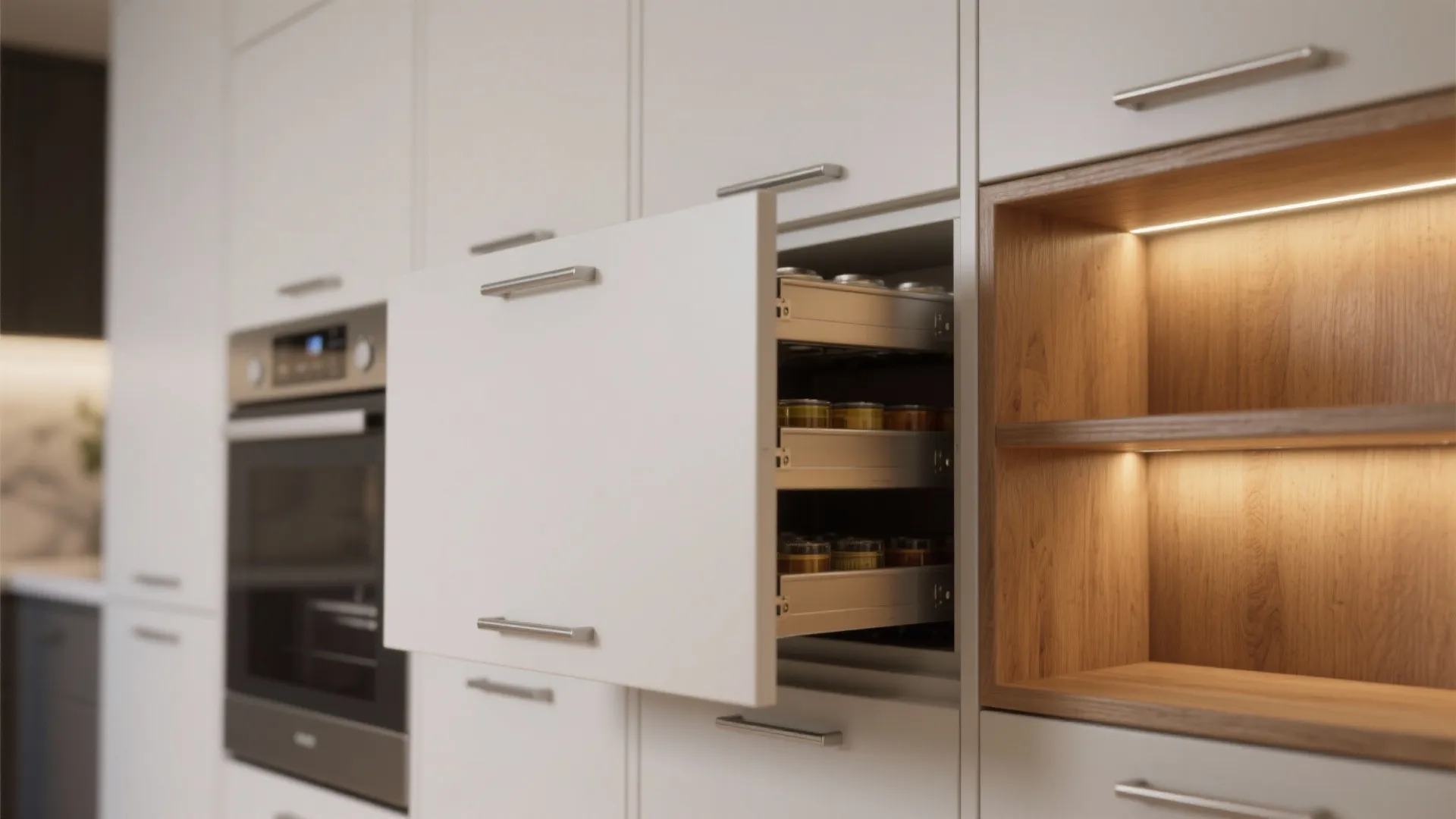 4. Prioritize vertical storage and hidden solutions