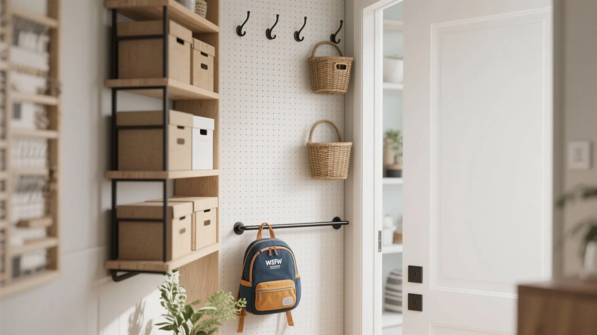 2. Vertical storage that reads light, not heavy