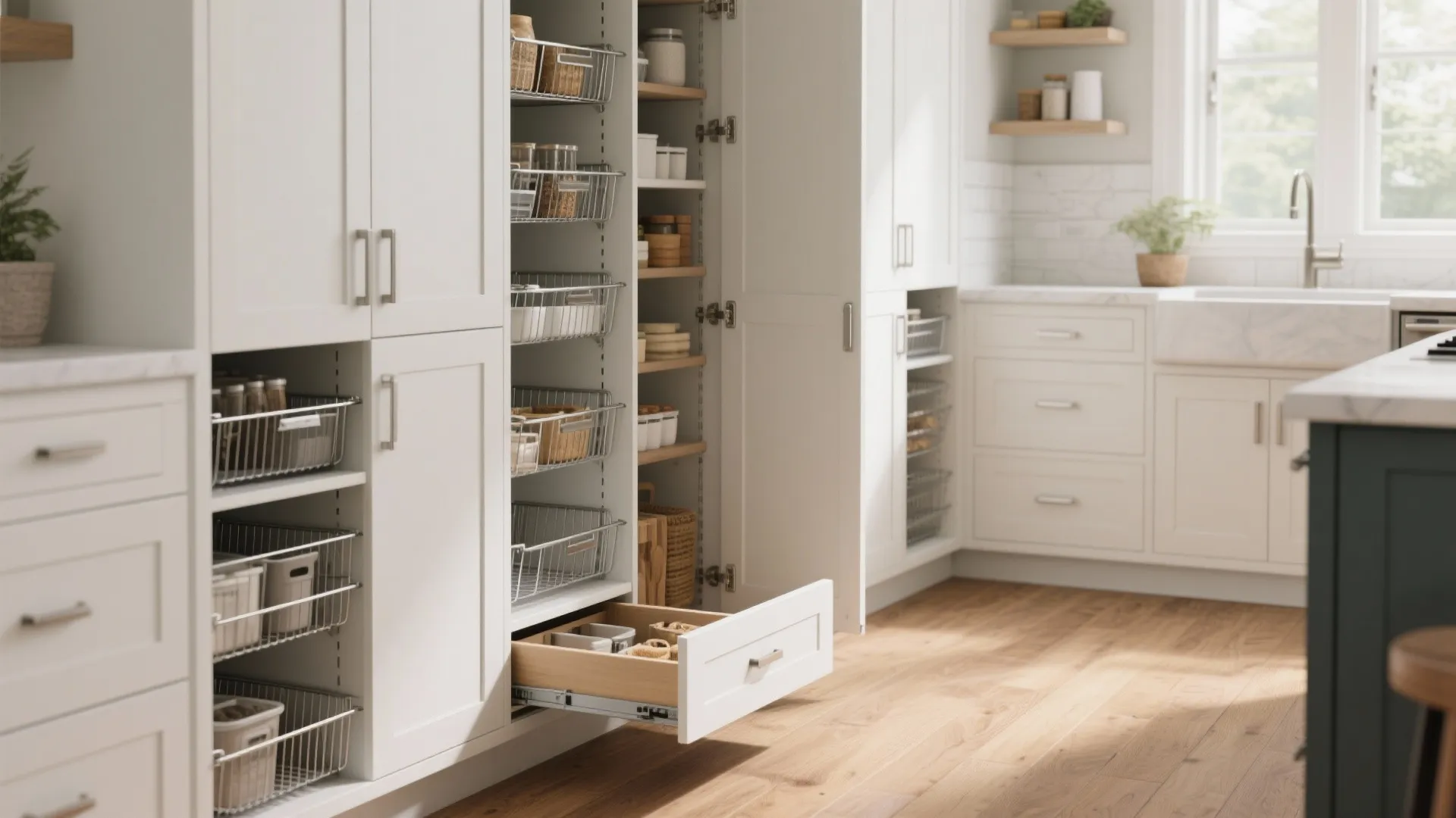 2. Vertical storage and hidden zones