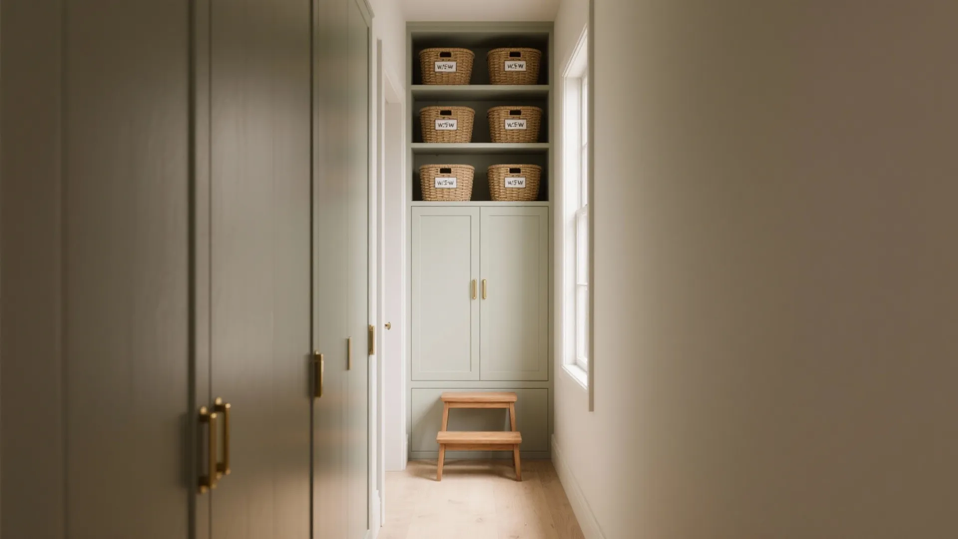 1. Go vertical: storage up, not out