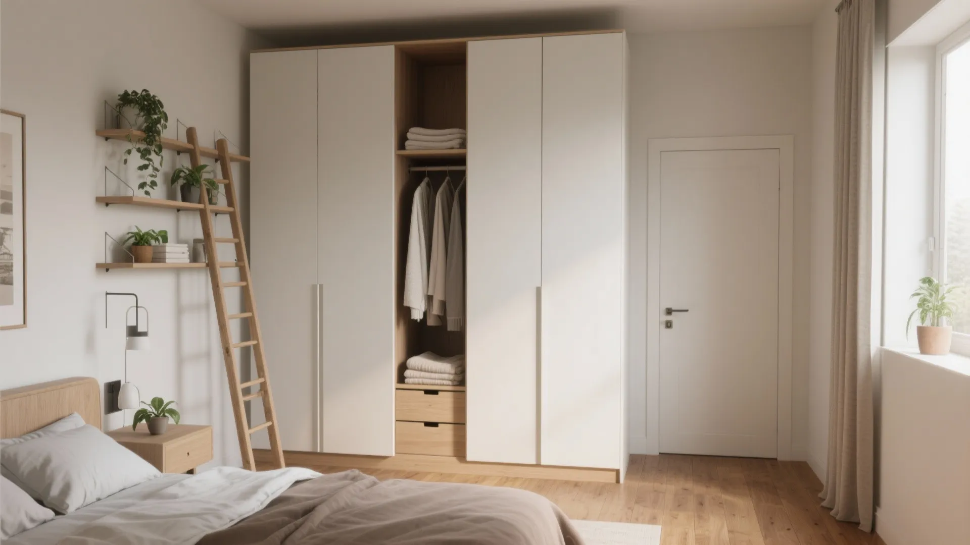 3. Maximize vertical storage and sightlines