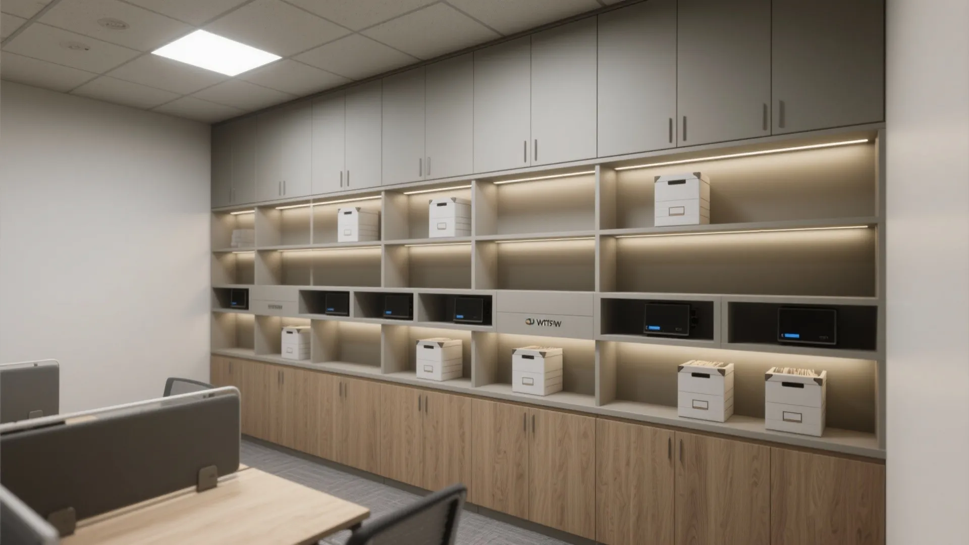 1. Vertical storage as a backbone