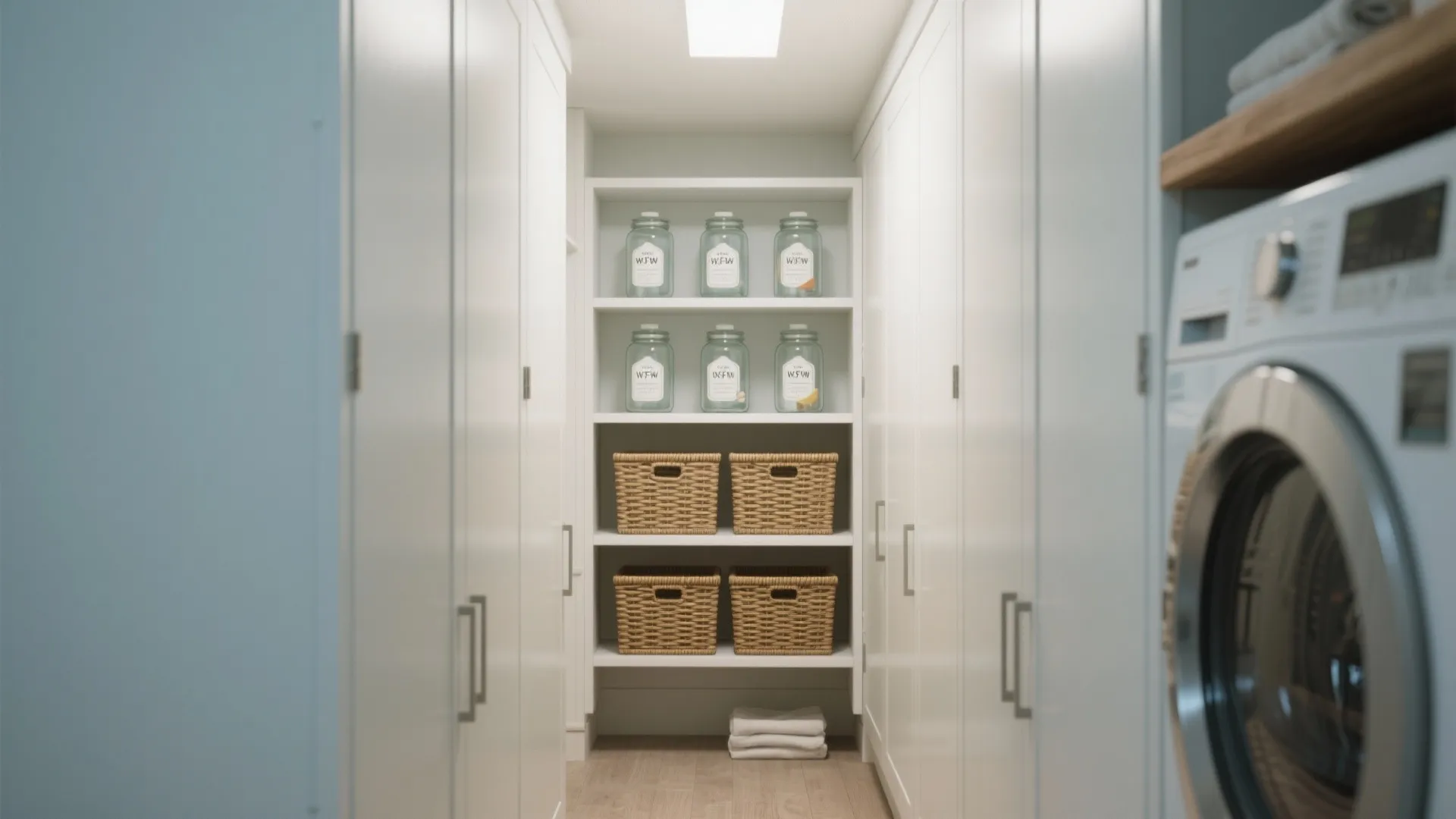 2. Vertical storage that breathes