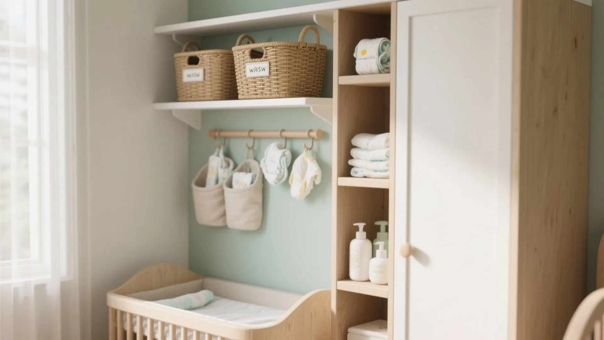 2. Vertical storage is your secret weapon