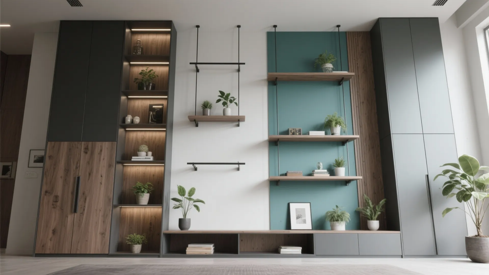 2. Reorganize the vertical plane