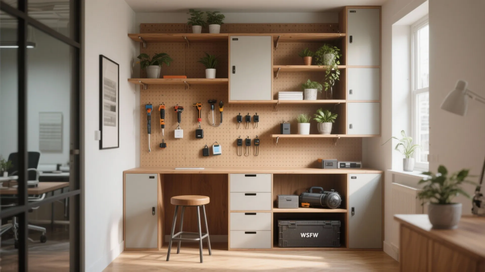 5 Office Organization Ideas for Small Spaces: Practical, stylish and tiny-space friendly office organization ideas from a senior designer