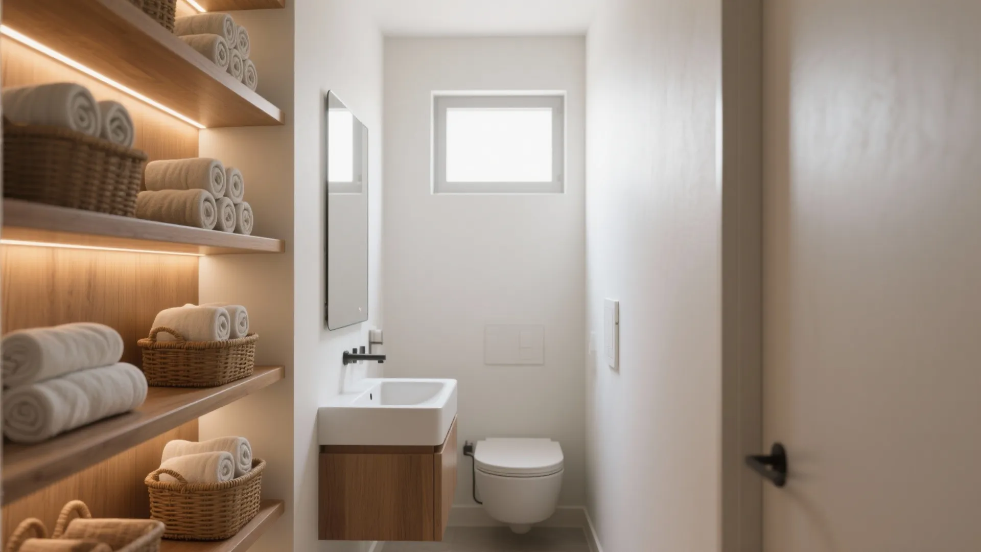 Idea 1: Go vertical with storage and lighting