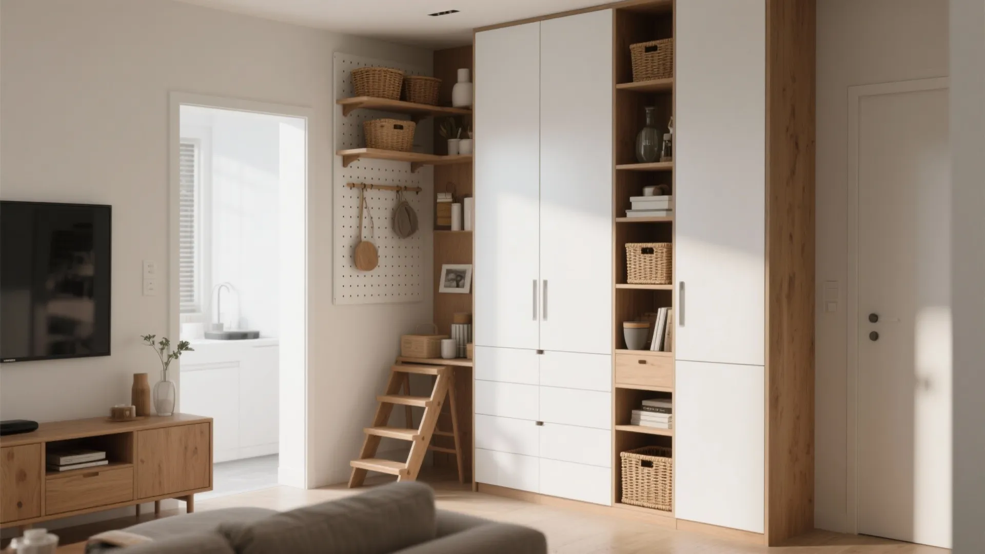 1. Think Up: Use Vertical Storage