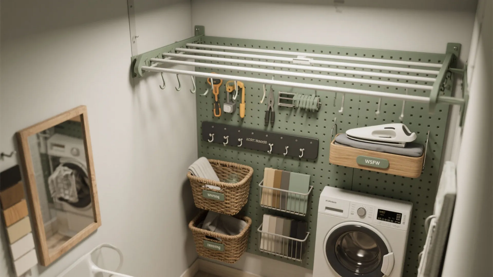 4. Vertical organization and multi-use fittings