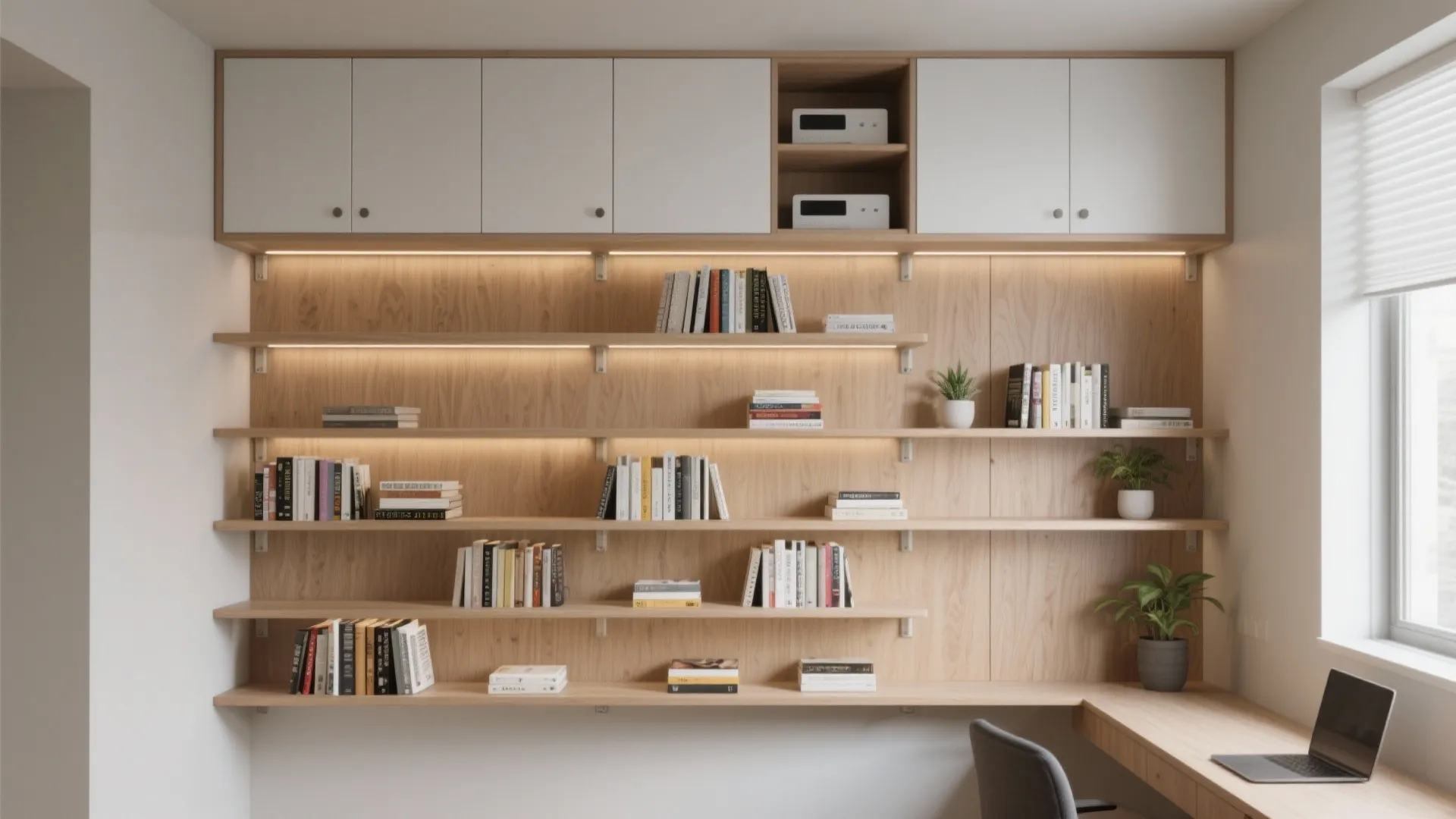 1. Vertical Storage Walls