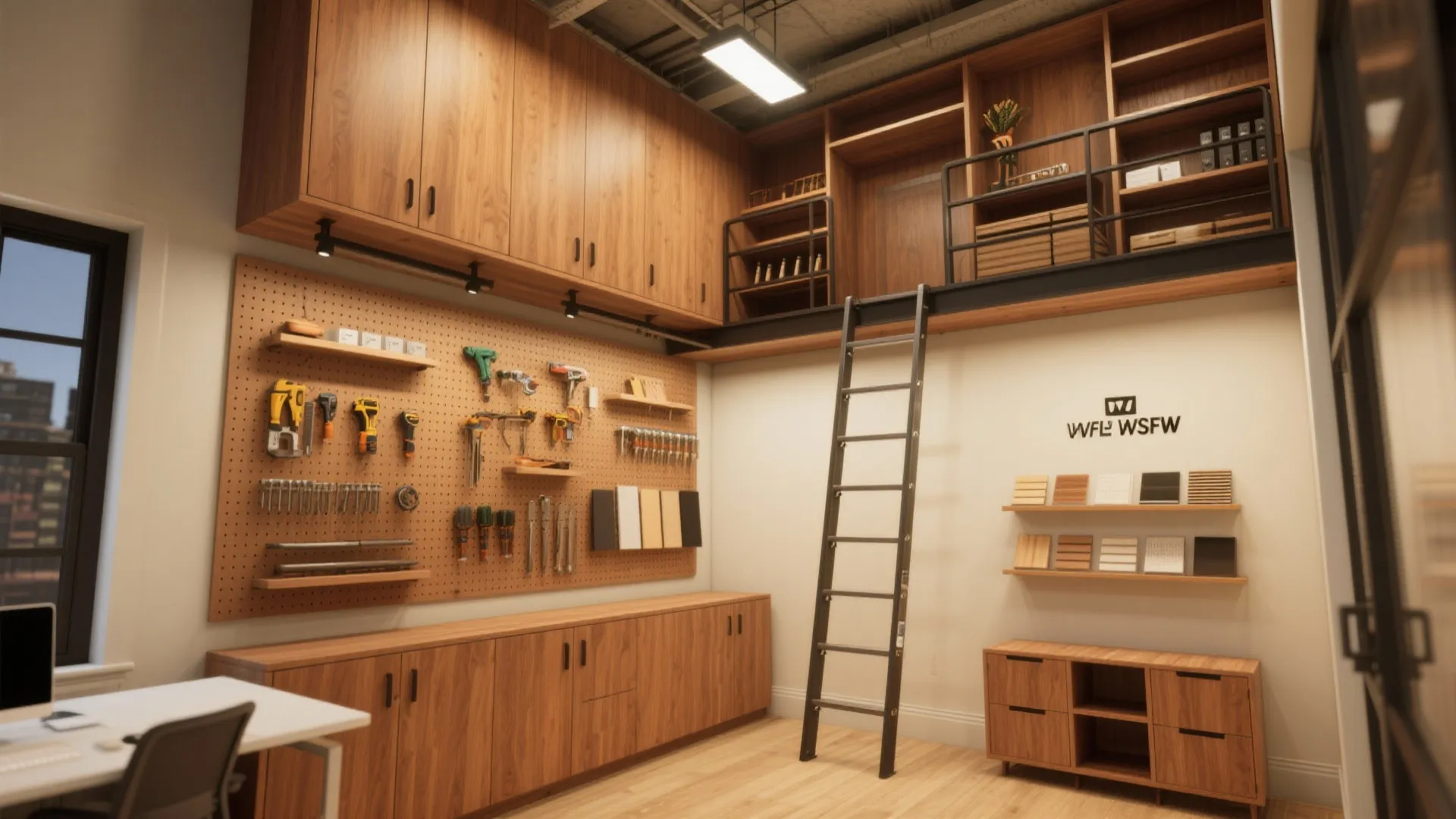 3. Go vertical: custom storage and display