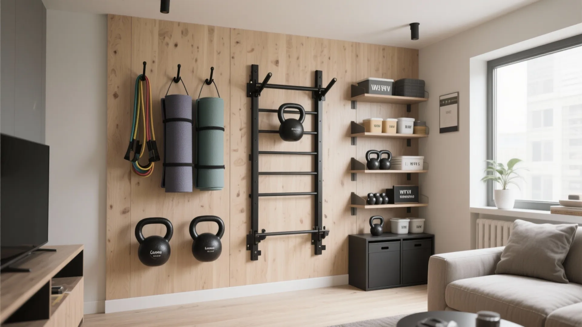 4. Vertical Storage and Wall-Mounted Racks