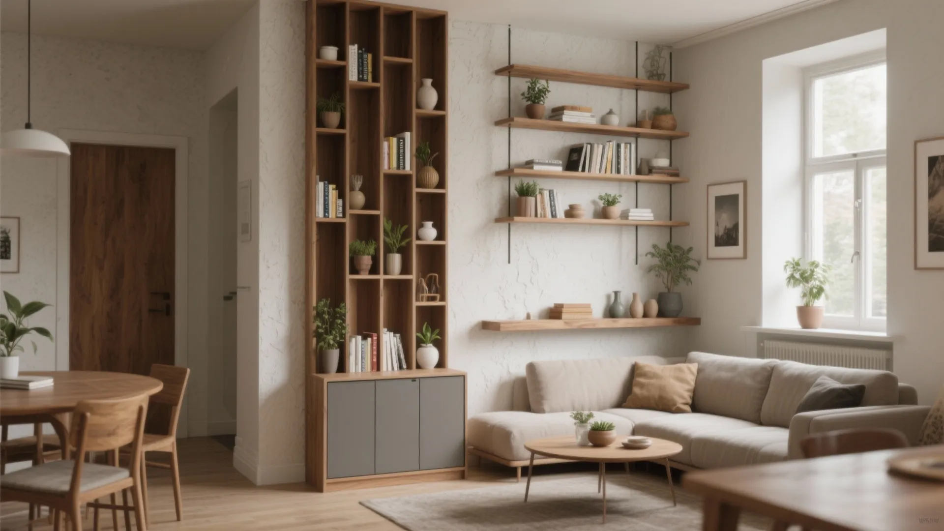 3. Build Up: Vertical Storage and Hidden Buffets