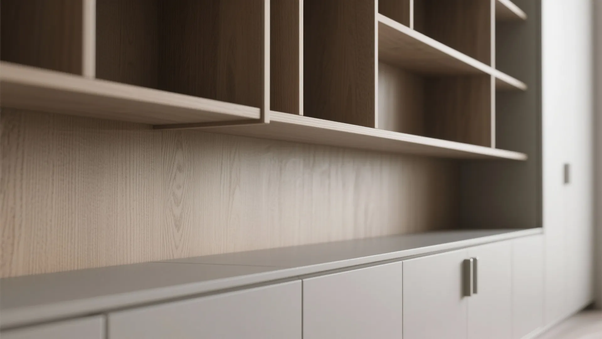 3. Make vertical storage and slim profiles work for you