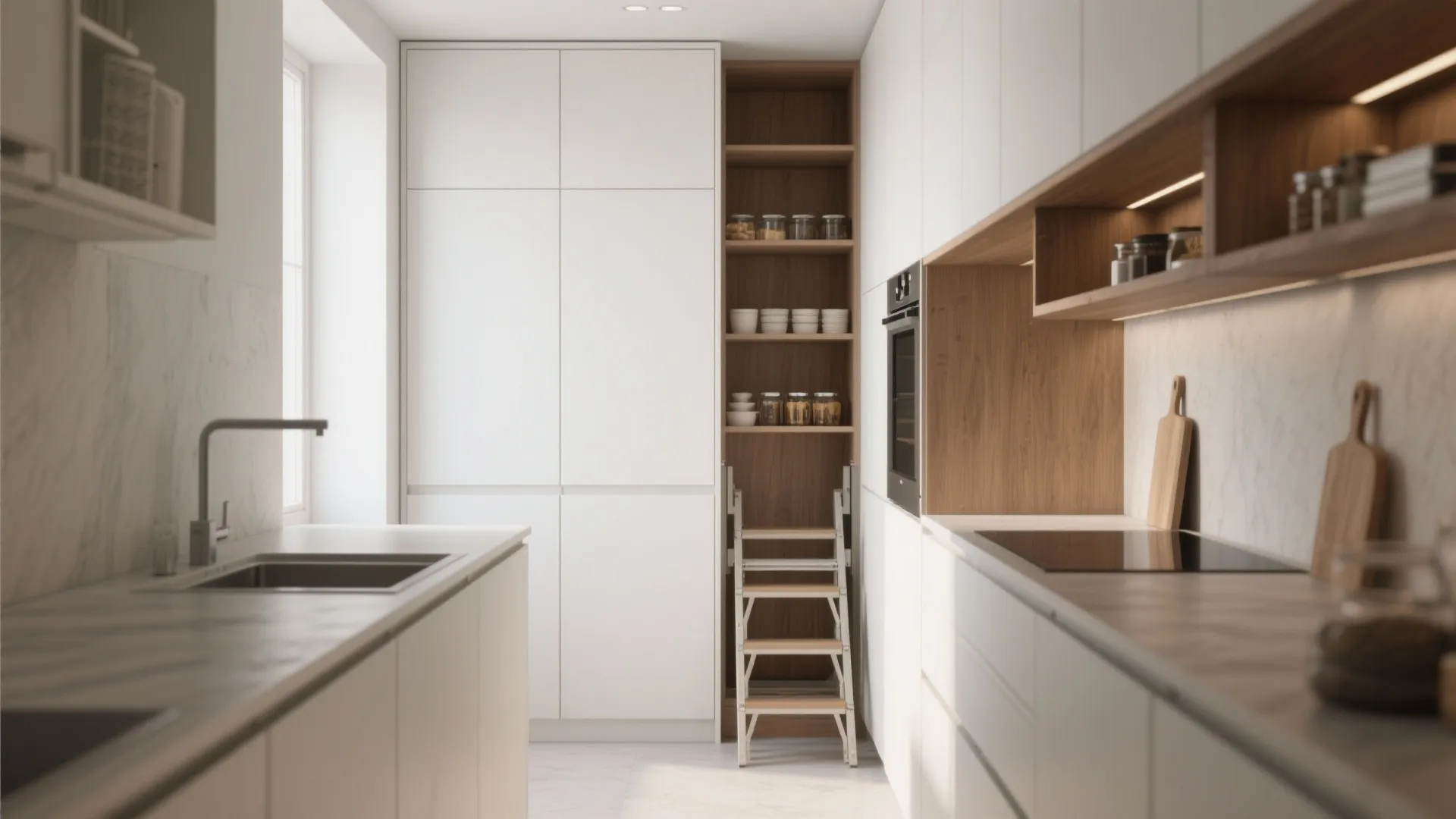 Vertical storage: go tall, not wide